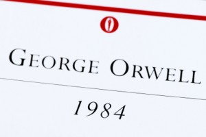 cover of george orwell's 1984