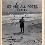 we are all really poets lowenfels
